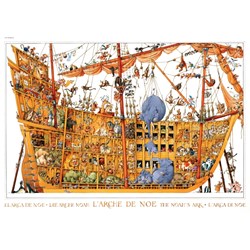 Heye (25475) - Jean-Jacques Loup: "Noah's Ark" - 2000 pieces puzzle