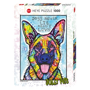 Heye (29732) - "Dogs Never Lie" - 1000 pieces puzzle