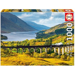 Educa (16749) - "Glenfinnan Viaduct, Scotland" - 1000 pieces puzzle