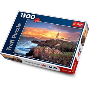 Trefl (260533) - "Fanad Head Lighthouse, Ireland" - 1500 pieces puzzle
