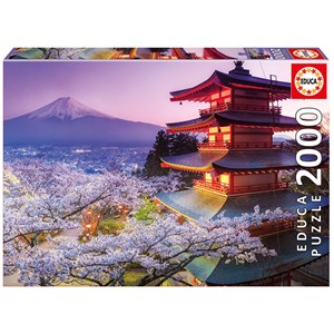 Educa (16775) - "Mount Fuji, Japan" - 2000 pieces puzzle