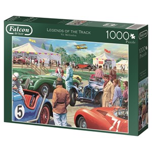 Falcon (11158) - "Legends Of The Track" - 1000 pieces puzzle