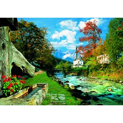 Trefl (270617) - "Bavarian Alps, Germany" - 2000 pieces puzzle