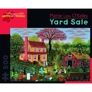 Pomegranate (AA750) - Mattie Lou O'Kelley: "Yard Sale" - 500 pieces puzzle