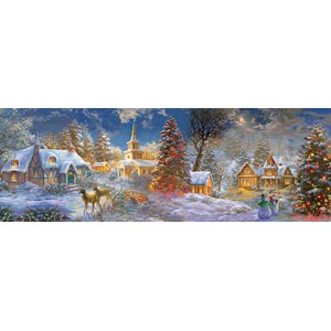 SunsOut (19295) - Nicky Boehme: "The Stillness of Christmas" - 500 pieces puzzle