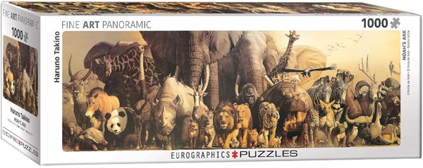 Eurographics (6010-4654) - Haruo Takino: "Noah's Ark" - 1000 pieces puzzle