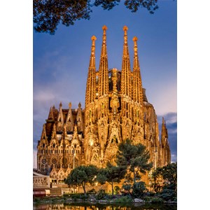 Educa (17097) - "Sagrada Familia" - 1000 pieces puzzle