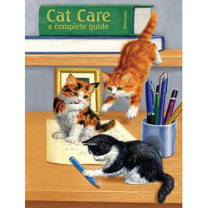 SunsOut (51476) - Sarah Adams: "Cat Care" - 500 pieces puzzle