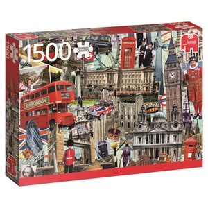 Jumbo (18366) - Marc Arundale: "Best of… London" - 1500 pieces puzzle