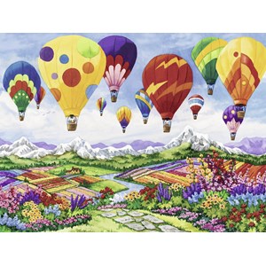 Ravensburger (16347) - Nancy Wernersbach: "Spring is in the Air" - 1500 pieces puzzle