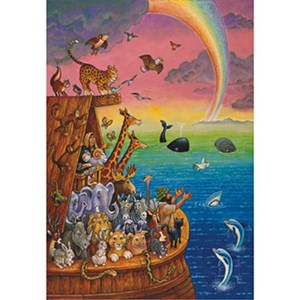 Anatolian (PER3307) - Bill Bell: "Noah and the Rainbow" - 260 pieces puzzle