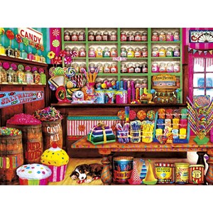 Buffalo Games (11745) - Aimee Stewart: "Sweet Shop" - 1000 pieces puzzle