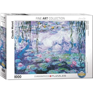 Eurographics (6000-4366) - Claude Monet: "Waterlilies" - 1000 pieces puzzle
