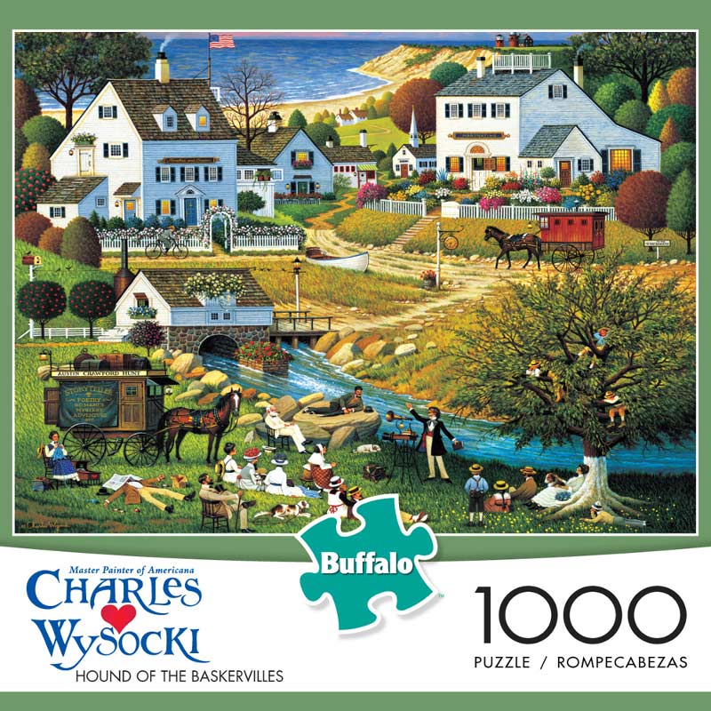 Charles wysocki deals 1000 piece puzzles