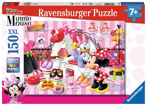 Ravensburger (10029) - "Minnie's Shopping Tour" - 150 pieces puzzle