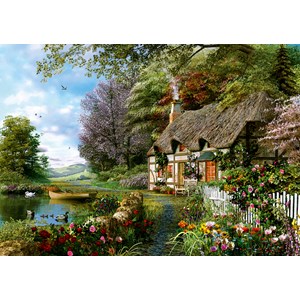 Trefl (102970) - Dominic Davison: "Charming Nook" - 1000 pieces puzzle