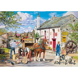 Gibsons (G5018) - Trevor Mitchell: "Rag & Bone" - 500 pieces puzzle