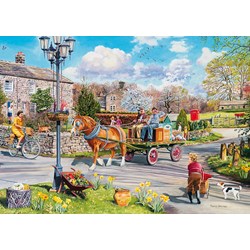 Gibsons (G5018) - Trevor Mitchell: "Rag & Bone" - 500 pieces puzzle