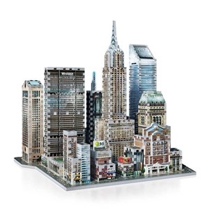 Wrebbit (W3D-2011) - "New York: Midtown East - Chrysler" - 875 pieces puzzle