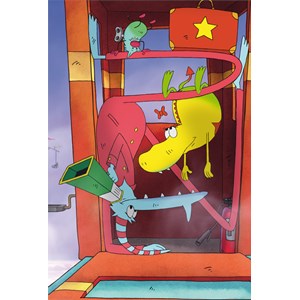 Schmidt Spiele (56227) - "Molly Monster, Big sister" - 48 pieces puzzle