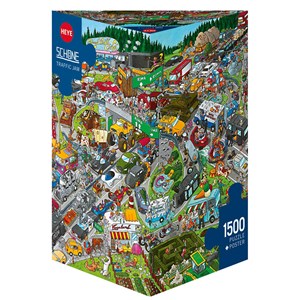 Heye (29698) - Christoph Schöne: "Traffic Jam" - 1500 pieces puzzle
