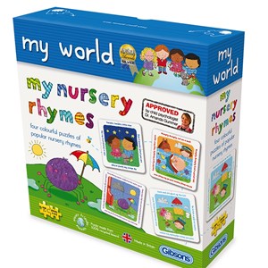 Gibsons (G1003) - "My Nursery Rhymes" - 4 6 pieces puzzle