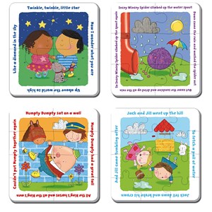 Gibsons (G1003) - "My Nursery Rhymes" - 4 6 pieces puzzle