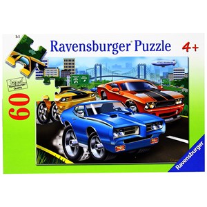 Ravensburger (09591) - "Muscle Cars" - 60 pieces puzzle