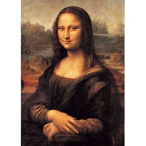 Piatnik (5395) - Leonardo Da Vinci: "Mona Lisa" - 1000 pieces puzzle