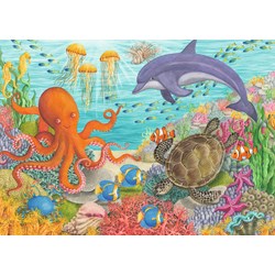 Ravensburger (08780) - "Ocean Friends" - 35 pieces puzzle