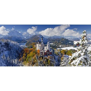 Ravensburger (16691) - "Neuschwanstein Castle" - 2000 pieces puzzle