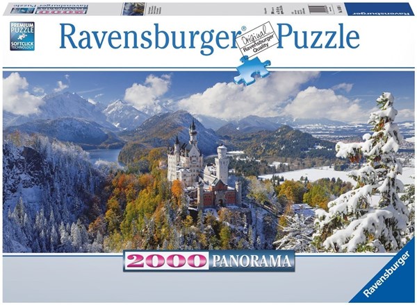 Ravensburger (16691) - "Neuschwanstein Castle" - 2000 pieces puzzle