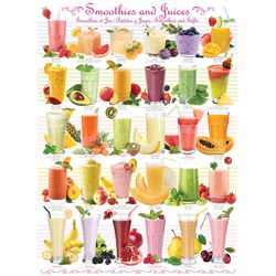 Eurographics (6000-0591) - "Smoothies & Juices" - 1000 pieces puzzle
