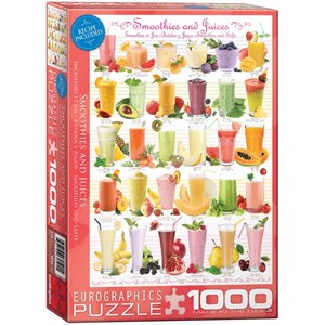 Eurographics (6000-0591) - "Smoothies & Juices" - 1000 pieces puzzle