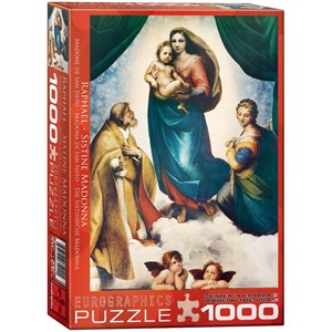 Eurographics (6000-1211) - Raphael: "Sistine Madonna" - 1000 pieces puzzle