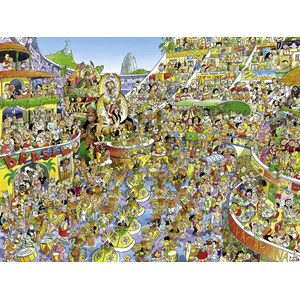 Heye (29752) - Hugo Prades: "Carnival in Rio" - 1500 pieces puzzle