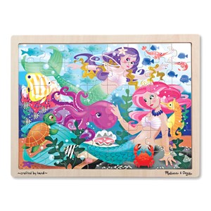 Melissa and Doug (2911) - "Mermaid Fantasea" - 48 pieces puzzle