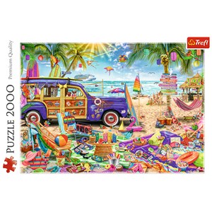 Trefl (27109) - "Tropical Holidays" - 2000 pieces puzzle