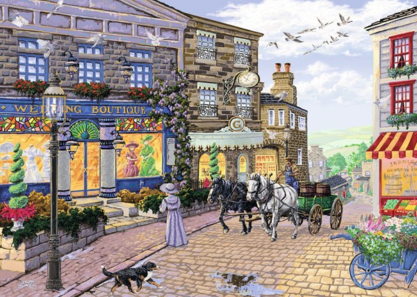 Ravensburger (19598) - "The Wedding Shop" - 1000 pieces puzzle