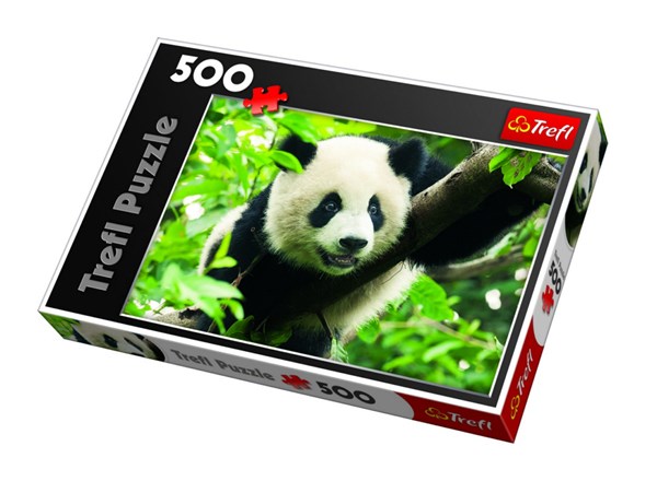 Trefl (37142) - "Giant Panda" - 500 pieces puzzle