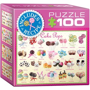 Eurographics (8104-0518) - "Cake Pops" - 100 pieces puzzle