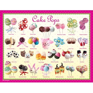Eurographics (8104-0518) - "Cake Pops" - 100 pieces puzzle