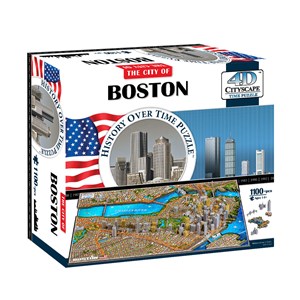 4D Cityscape (70000) - 4D Mini New York - 193 pieces puzzle