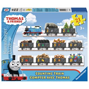 Ravensburger (05465) - "Counting Train" - 21 pieces puzzle