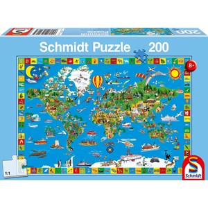 Schmidt Spiele (56118) - "Your Amazing World" - 200 pieces puzzle