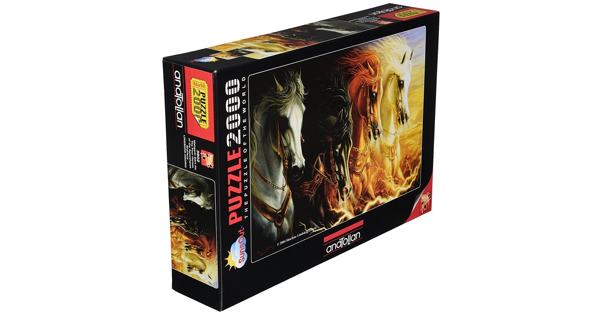 Anatolian Per3902 The Four Horses Of The Apocalypse 2000 Pieces Puzzle puzzlelink net