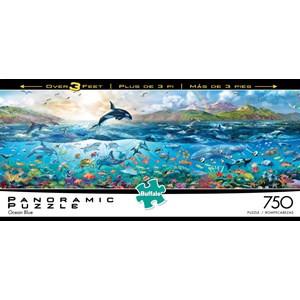 Buffalo Games (14052) - Adrian Chesterman: "The Big Blue Sea" - 750 pieces puzzle