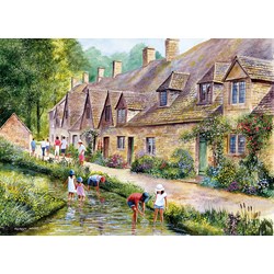 Gibsons (G5028) - Terry Harrison: "Cotswold Villages" - 1000 pieces puzzle