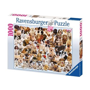 Ravensburger (15633) - "Dogs Galore!" - 1000 pieces puzzle