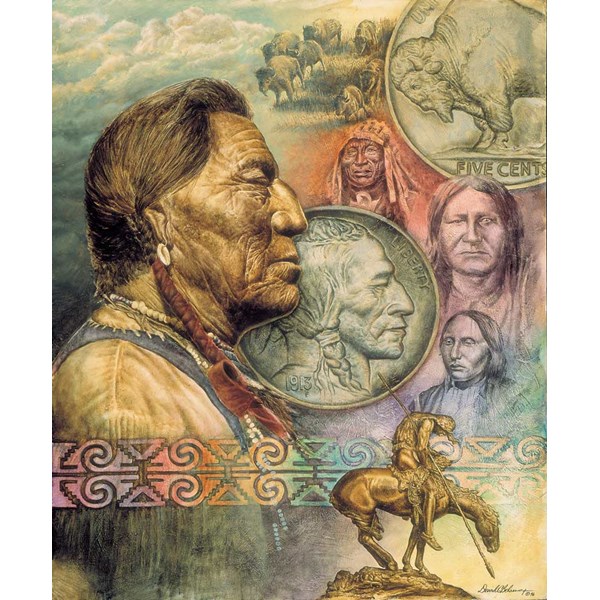 SunsOut (40062) - David Behrens: "Five Cent Piece" - 1000 pieces puzzle